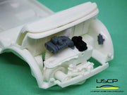 USCP Ensemble de carburateurs Weber Abarth 695