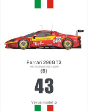 Alpha Model Ferrari 296 GT3 (B)
