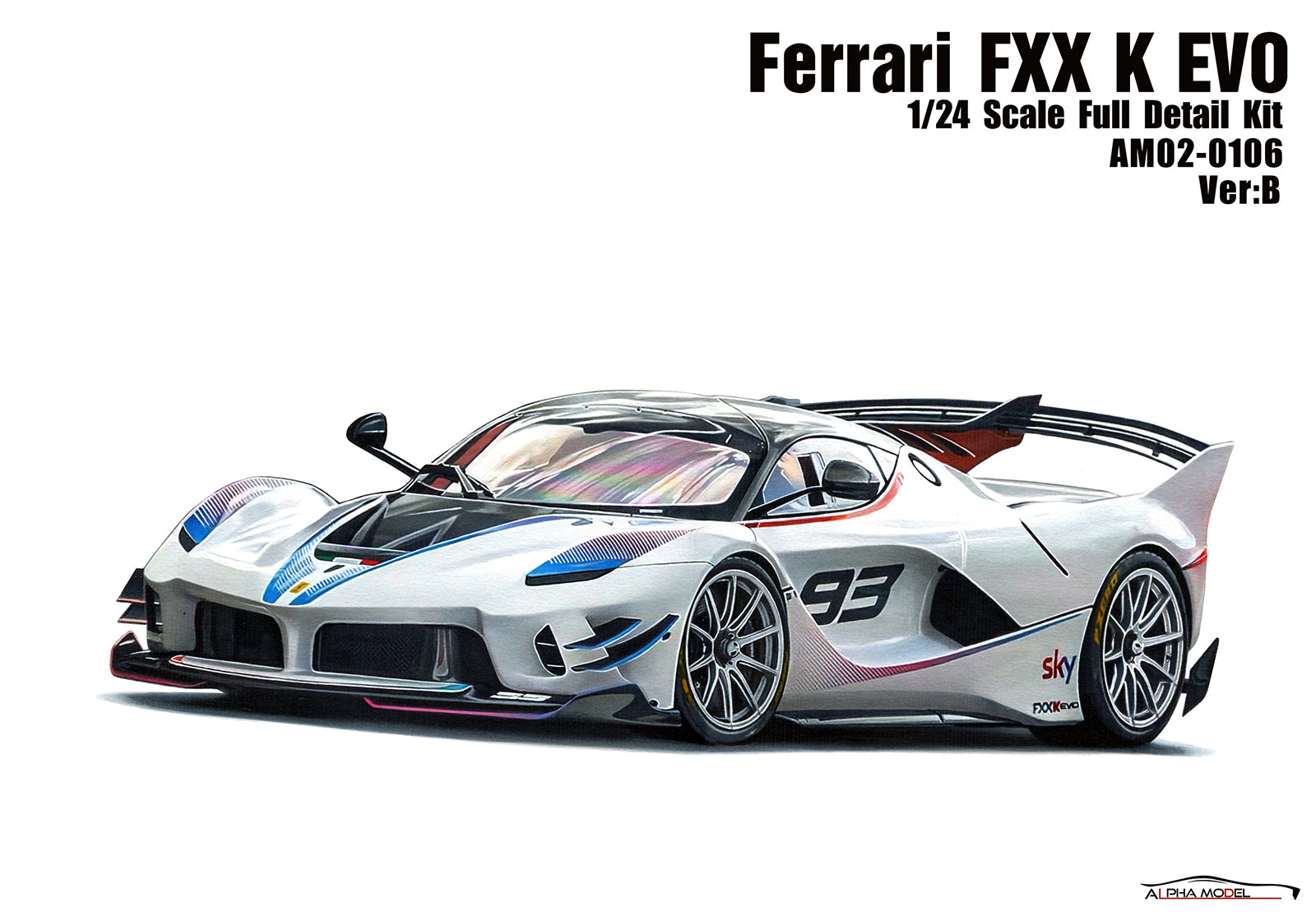Alpha Model Ferrari FXX K EVO (Ver:B)r - GPmodeling