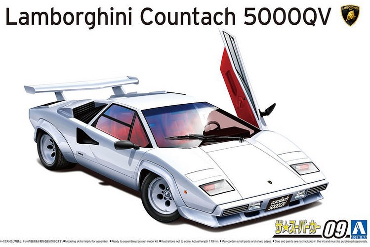 Aoshima Lamborghini Countach 5000QV - GPmodeling