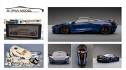 McLaren 720 S car model in scale 1-24 made by Galotta Pasquale - GPmodeling