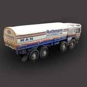 D.A.B Models MAN 8x8 Porsche Team Rothmans 1:43-dab43-037-gpmodeling