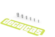 Decalcas Hexagon domed cap nut with washer