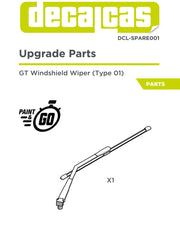 Decalcas GT Windshield Wiper