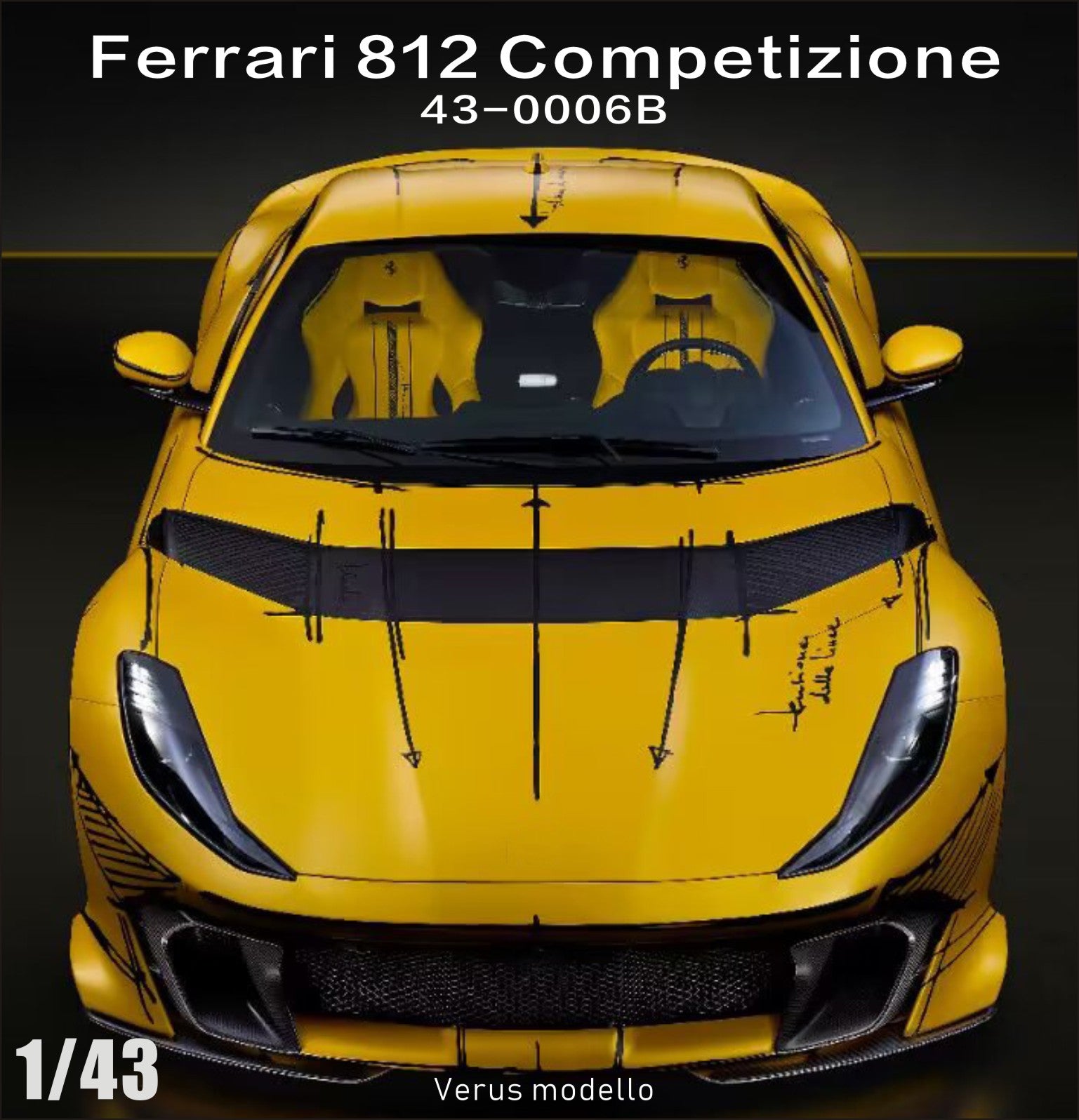 a ..ページ Alpha Model Ferrari 812 Competizione Ver. B (43) - GPmodeling