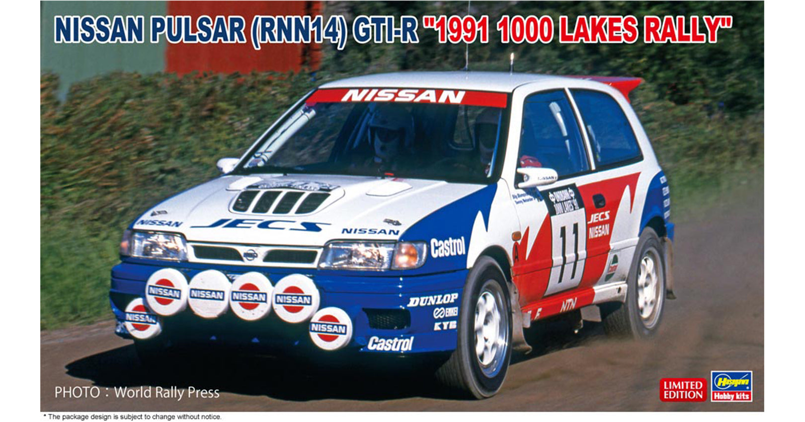 Hasegawa Nissan Pulsar GTI-R 1000 Lakes Rally | GPmodeling