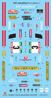 Italeri FIAT 131 Abarth Rally OLIO FIAT-3667-gpmodeling