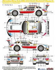 SK Decals Mercedes Benz SLS AMG GT3 FIA GT World Cup Macau '15-sk24023-gpmodeling