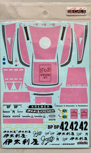 SK Decals Porsche 935 K3 Le Mans '80 #42 Team Gozzy Kremer Racing-sk24105-gpmodeling