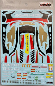 SK Decals Mercedes AMG GT3 FIA GT World Cup '19 #77 Team Craft-Bamboo Racing-sk24110-gpmodeling