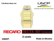 USCP Lancia Integrale HF Recaro seats 1:24-24A007-gpmodeling