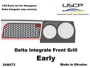 USCP Lancia Delta Integrale Front Grill Early 1:24-24A073-gpmodeling