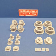 Montecarlo Speedline 16" gravel tires with round holes Lancia Delta EVO kit 24EVO6