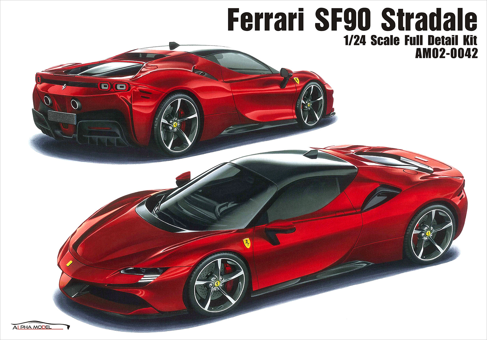 Alpha Model Ferrari SF90 Stradale 1/24 - GPmodeling