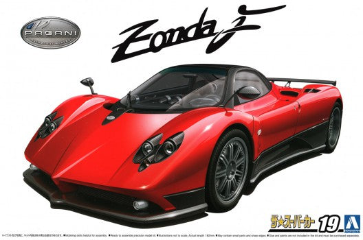 Aoshima '05 Pagani Zonda F 1:24 - GPmodeling