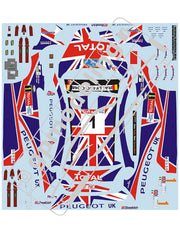 Belkits decalset Peugeot 207 S2000-BELDEC004-gpmodeling