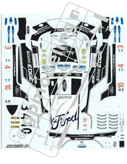 Belkits decalset Ford Fiesta RS WRC-BELDEC009-gpmodeling