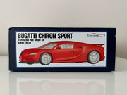 Bugatti Chiron Sport Car model Kit from Alpha Model at GPmodeling