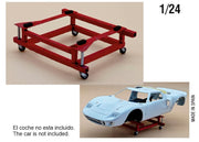 DAB MODELS Car stand for restoration 3D 1:24-dab24-017-gpmodeling