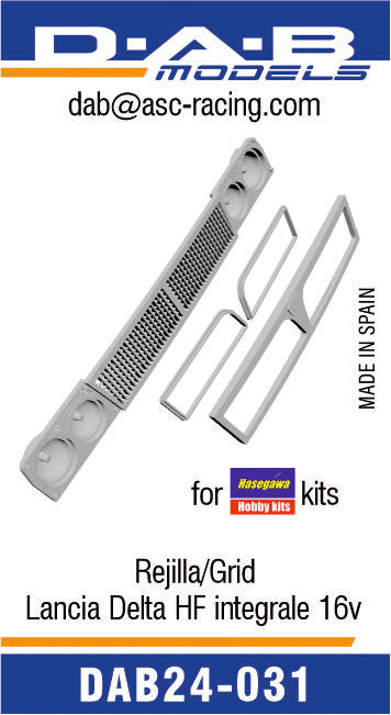 LANCIA Delta フロントワイパーベースAssy DAB Models Lancia Delta Integrale HF V16 Grill - GPmodeling