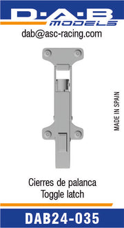 DAB MODELS Hood pins for racing touring cars 3D 1:24-dab24-035-gpmodeling