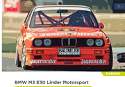 Decalcas DTM Hockenheim 1992 BMW M3 E30 Linder Motorsports-DCL-DEC004-gpmodeling