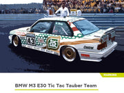 Decalcas BMW M3 E30 DTM 1991Tic Tac Tauber Team-DCL-DEC005-GPMODELING