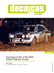 Decalcas Ford Escort Mk. II Allied Polymer-DCL-DEC009-decalcas-gpmodeling