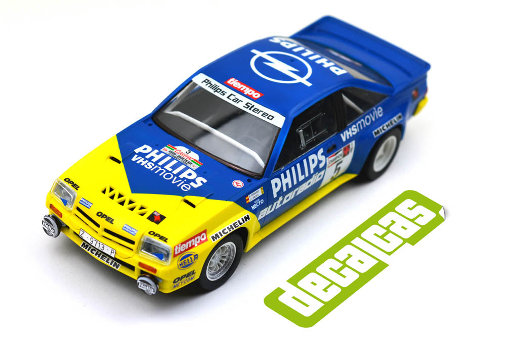 Decalcas Opel Manta 400 Group B 1:24 - GPmodeling