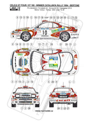 Reji Model Toyota Celica GT4 WRC CUJ Oil Catalunya Costa Dorada Rally 1994 - 042 - gpmodeling