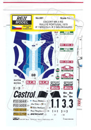 Reji Model Ford Escort RS 1800 Rally Portugal 1979 - 081 - gpmodeling