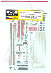 Buy Reji Model Lancia Rally 037 Rally Corte Inglés 1986 - S.Servia1 - Sponsor by Lucky Strike - 1:24 - SKU: 150 - (reji 150) - Car n 1 - S. Servia/J. Sabater at GPmodeling