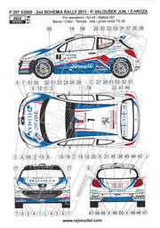 Buy Reji Model Peugeot 207 S2000 Delimax - Sponsor by Delimax - 1:24 - SKU: 174 - (reji 174) - Car n 7 - P. Valousek/Z. Hruza at GPmodeling