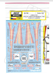 Buy Reji Model Lancia Rally 037 Duriforte Rallye Team #4 - Sponsor by Duriforte - 1:24 - SKU: 189 - (reji 189) - Car n 4 - C. Bica/C. Junior at GPmodeling