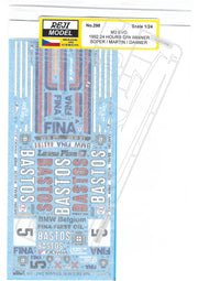 Reji Model BMW M3 E30 1992 - 24 Hours SPA Winner Sponsor by Fina Bastos 1:24 - SKU: 298 Car n 5 - Soper/Martin/Danner