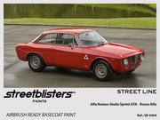 STREETBLISTERS Paints - Giulia Sprint GTA Rosso Alfa SB-0404-gpmodeling