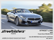 STREETBLISTERS Paints - BMW Froze Grey II Matt SB-0411-gpmodeling