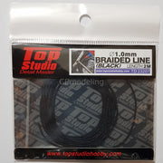 Top Studio Braided Line 1.0mm 2mt (black) - TD23207-gpmodeling