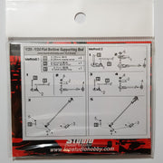 Top Studio Flat Bottom Supporting Rod 1/20 - 1/24 - TD23056-gpmodeling