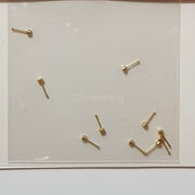 Top Studio Hex Rivet 0.5mm (A) Brass - 1/24 TD23228-gpmodeling