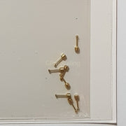 Top Studio Hex Rivet 0.7mm (A) Brass - 1/24 TD23230-gpmodeling