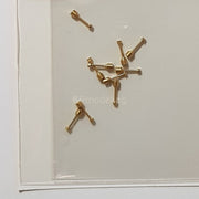 Top Studio Hex Rivet 0.9mm (A) Brass - 1/24 TD23232-gpmodeling