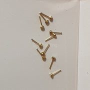 Top Studio Hex Rivet 0.5mm (C) Brass - 1/24 TD23252-gpmodeling