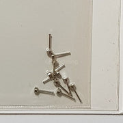 Top Studio Hex Rivet 0.5mm (C) Silvery - 1/24 TD23246-gpmodeling