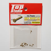 Top Studio Hex Rivet 0.7mm (C) Brass - 1/24 TD23254-gpmodeling