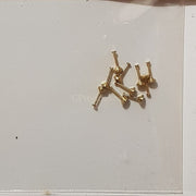 Top Studio Hex Rivet 0.9mm (C) Brass - 1/24 TD23256-gpmodeling