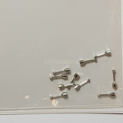 Top Studio Hex Rivet 0.9mm (A) Silvery - 1/24 TD23224-gpmodeling