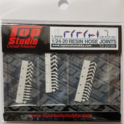 Top Studio Resin Hose Joints 1.2mm 1:20/24 TD23195-gpmodeling