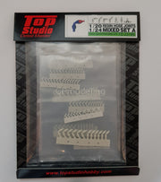 Top Studio Resin Hose Joints set (A) 1:20/24 TD23185-gpmodeling