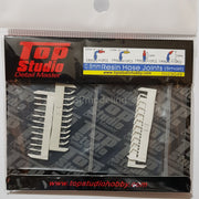 Top Studio Resin Hose Joints (small) 0.8mm - TD23049-gpmodeling